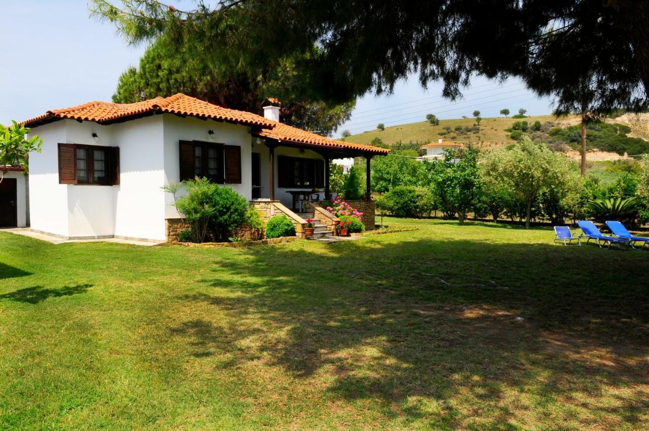 Athos View Villa By The Sea Ormos Panagias Exterior photo